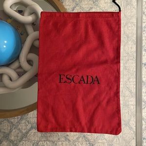 Escada draw string dust bag